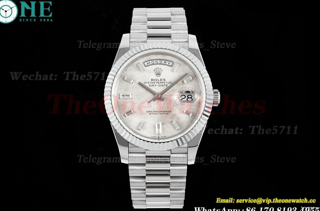 V4 Dial Weight) SS SS JDF (Gain 40mm VR3255 228239 DayDate Moon 0420